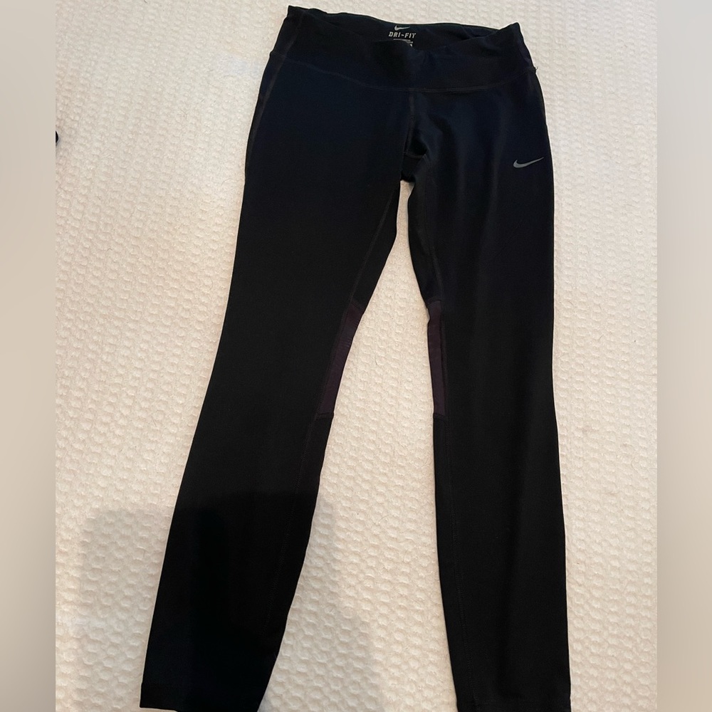 Nike running leggings black